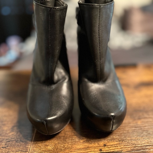 Jean-Michel Casabat Black Stiletto Ankle Boots Sz8 - Picture 5 of 5